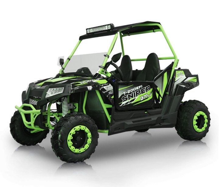 2022 BMS Motor Avenger 200 EFI Sport Side By Side Utility Terrain Vehicle UTV - Upzy.com
