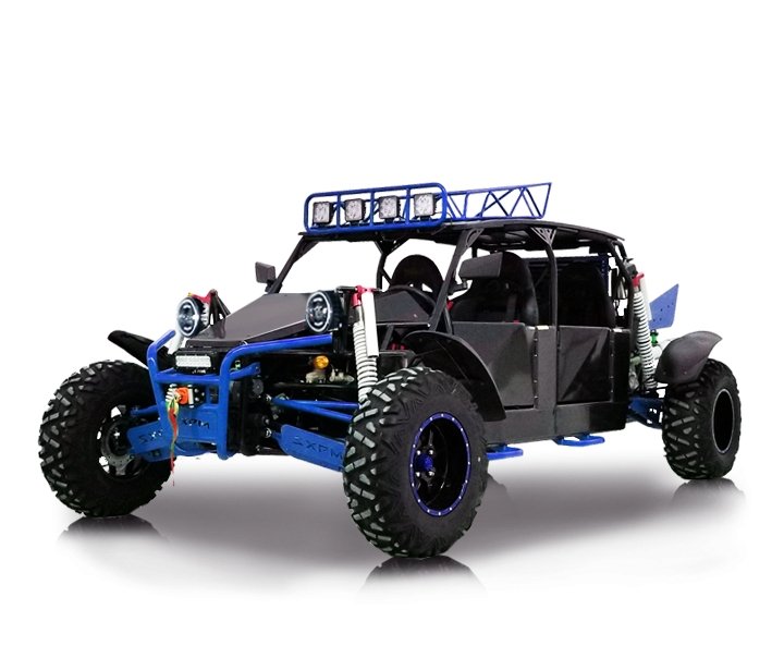 2022 BMS Motor Sniper T-1500 4S 4 Seater Side by Side Dune Buggy Go-Kart w/ Reverse - Upzy.com