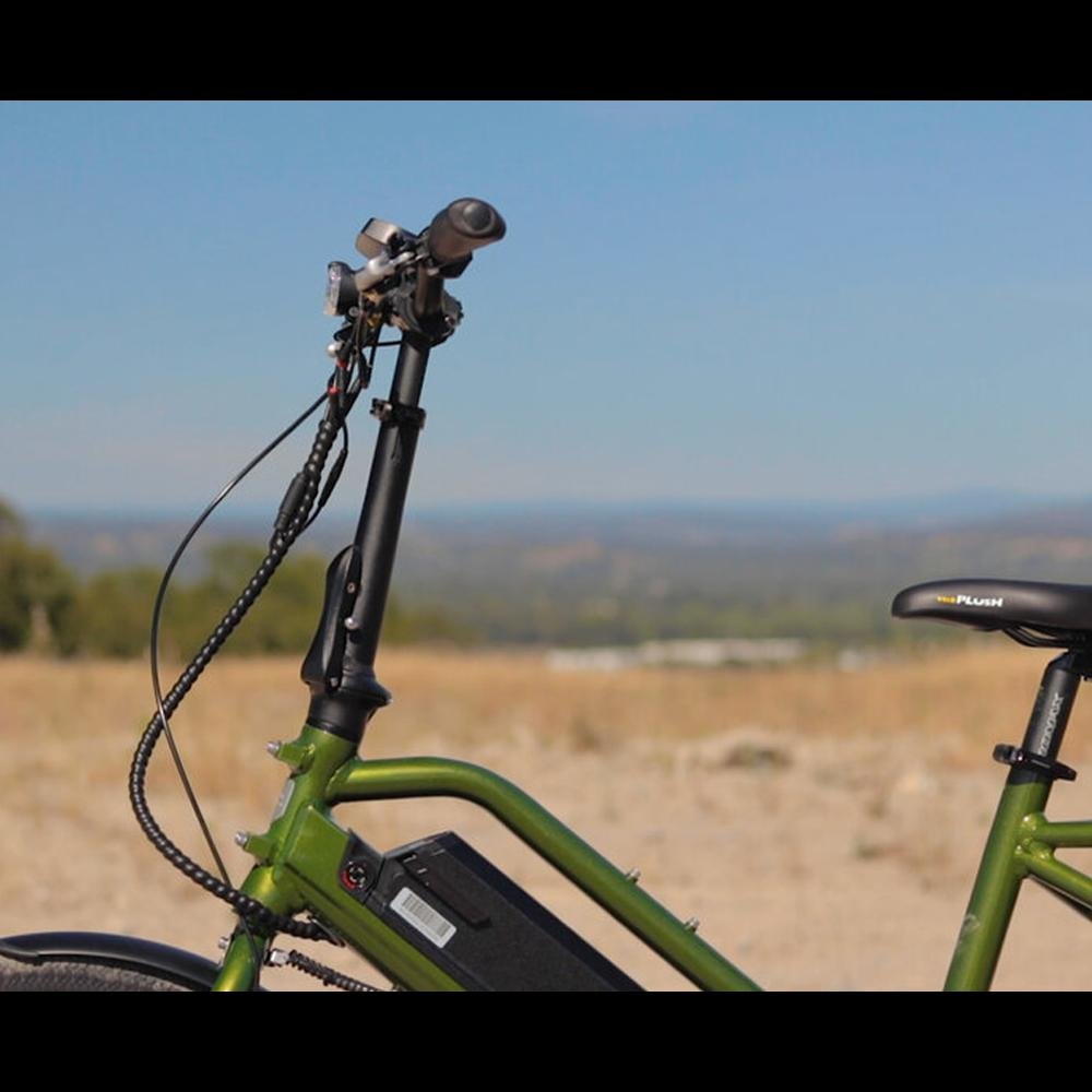 2022 BTN Eunorau G30-CARGO 500W 48V Mid Motor 2 Person Family Electric Bike - Upzy.com