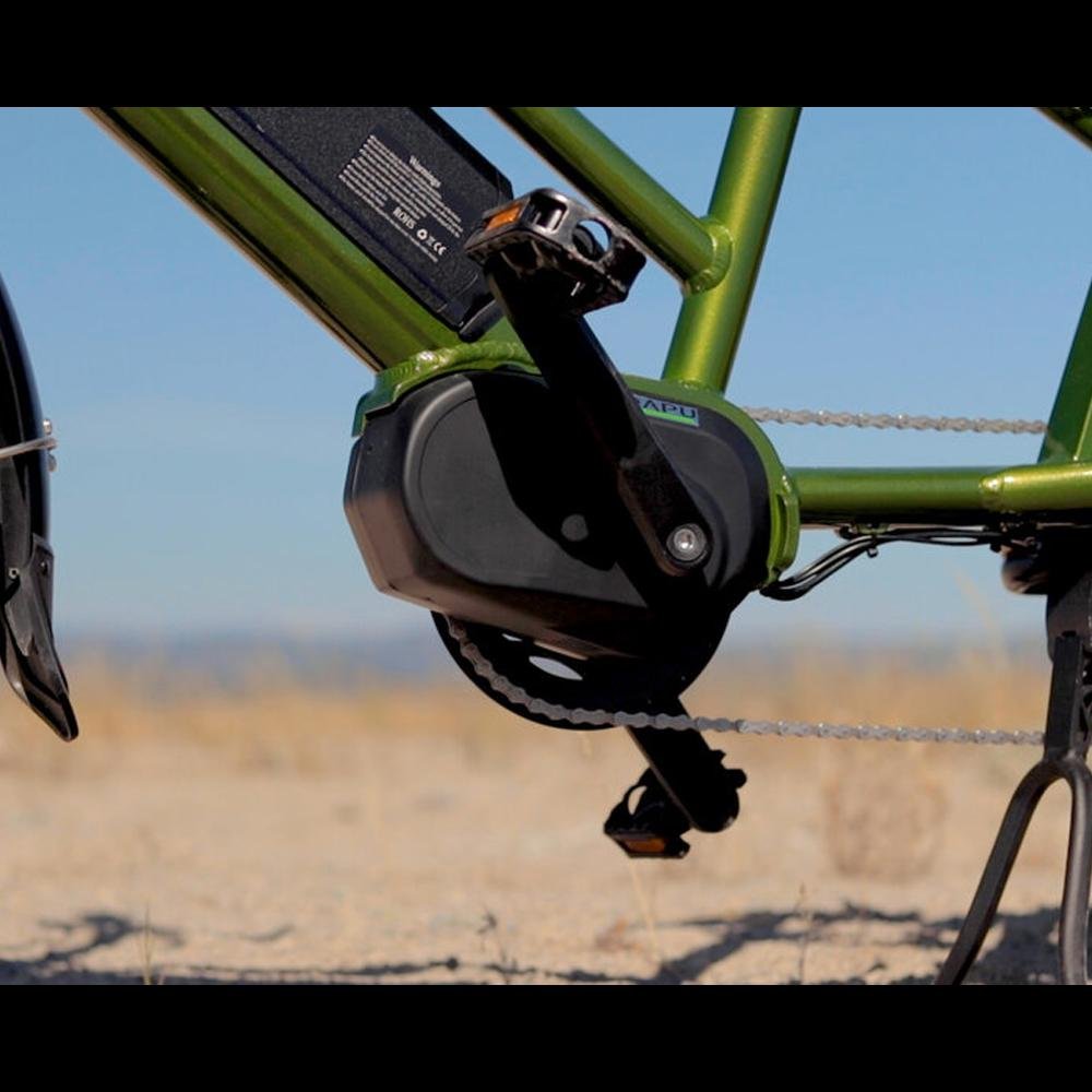 2022 BTN Eunorau G30-CARGO 500W 48V Mid Motor 2 Person Family Electric Bike - Upzy.com