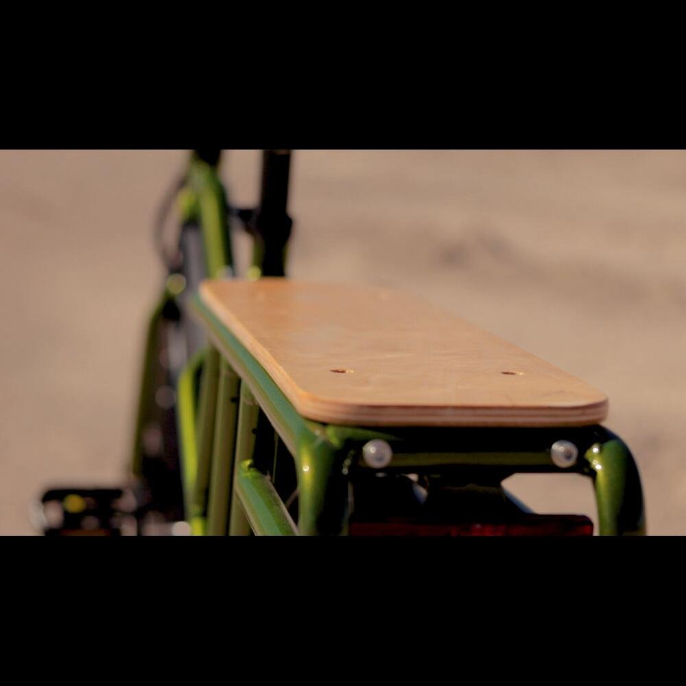 2022 BTN Eunorau G30-CARGO 500W 48V Mid Motor 2 Person Family Electric Bike - Upzy.com