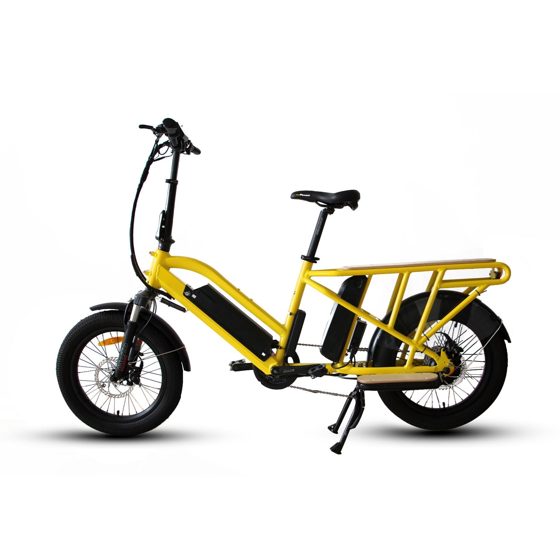 2022 BTN Eunorau G30-CARGO 500W 48V Mid Motor 2 Person Family Electric Bike - Upzy.com