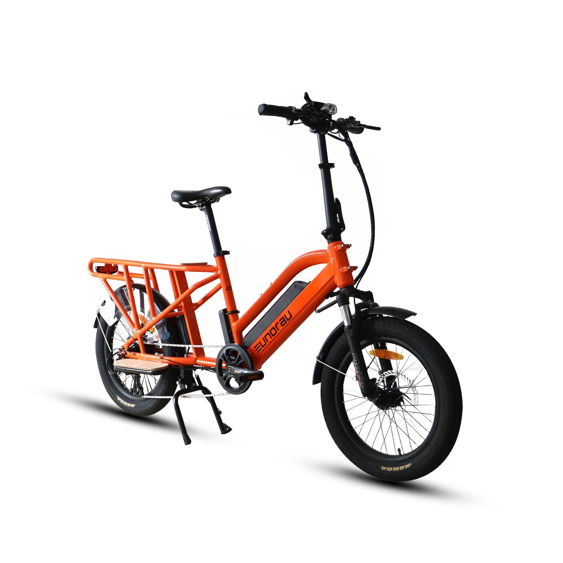 2022 BTN Eunorau G30-CARGO 500W 48V Mid Motor 2 Person Family Electric Bike - Upzy.com