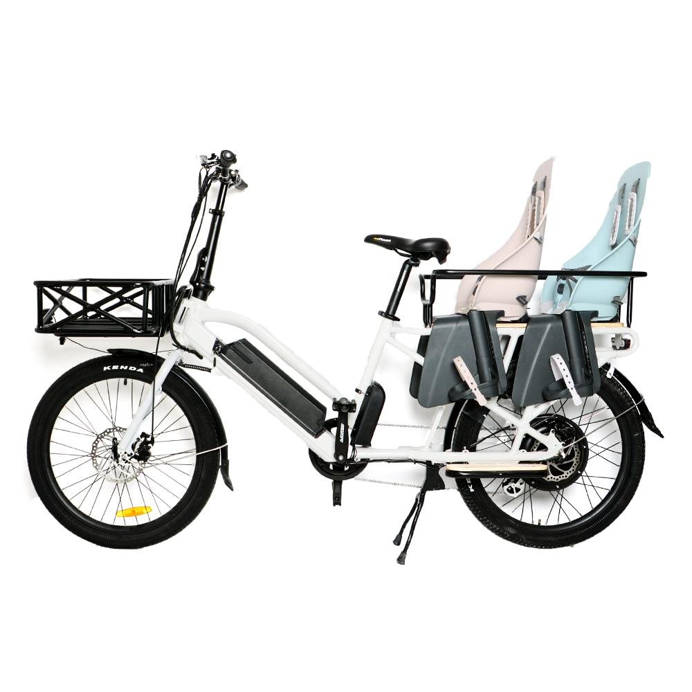 2022 BTN Eunorau MAX-CARGO 2.0 750W 48V Delivery Long Trail Family Electric Bike - Upzy.com