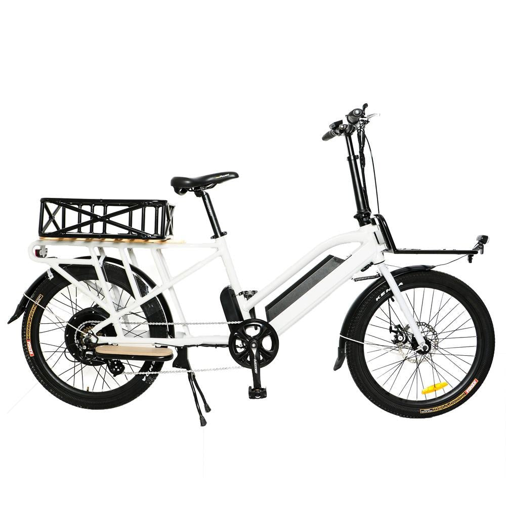 2022 BTN Eunorau MAX-CARGO 2.0 750W 48V Delivery Long Trail Family Electric Bike - Upzy.com