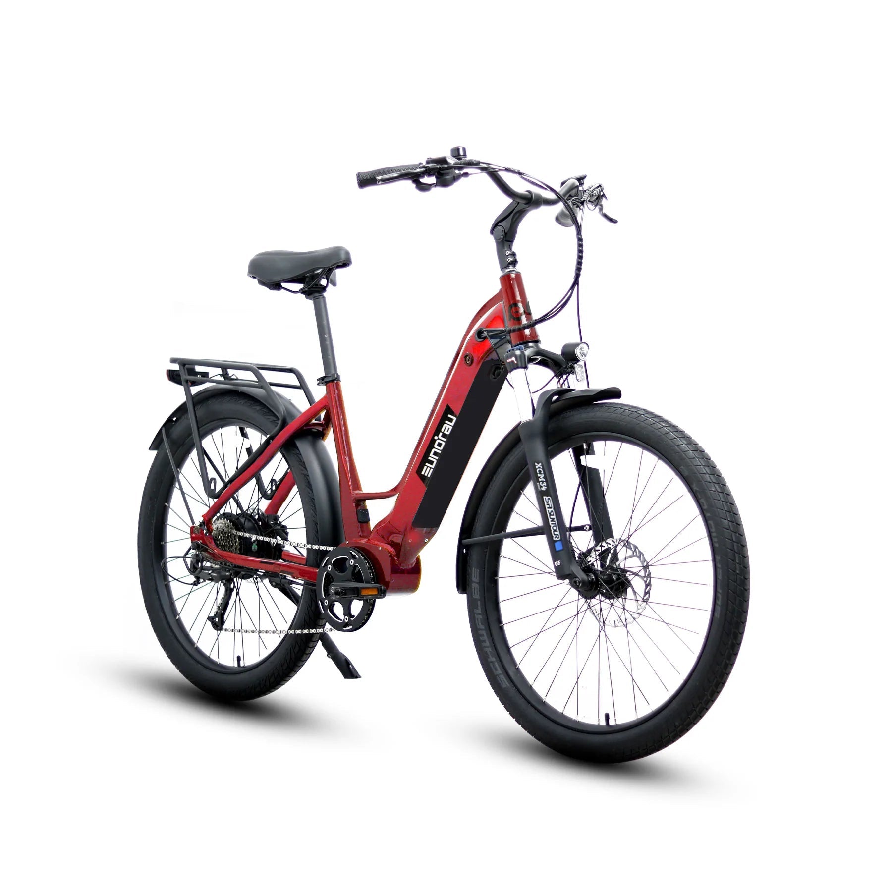 2022 BTN Eunorau META275 Step-Through 48V 9 Speed Suspension Electric Bike - Upzy.com