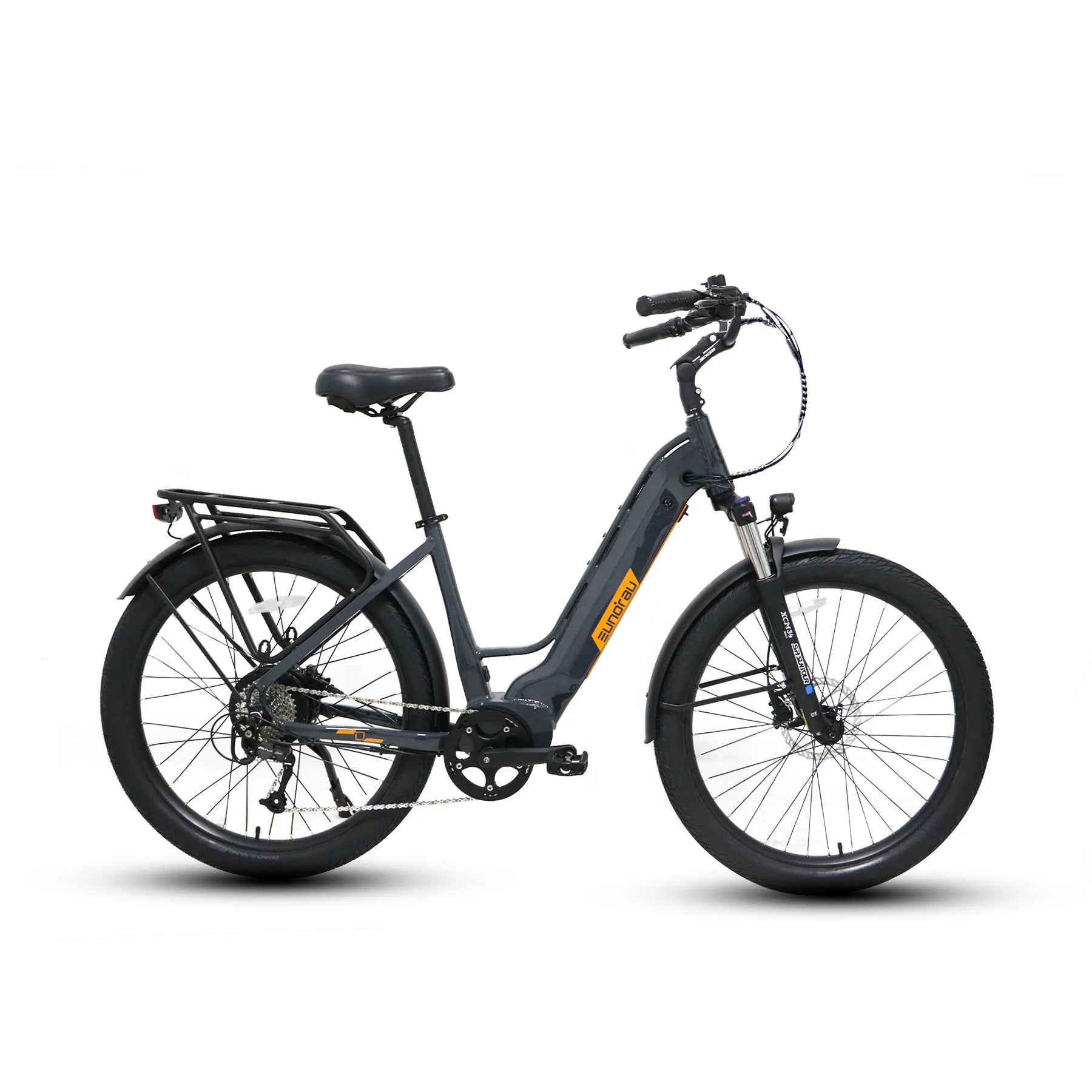 2022 BTN Eunorau META275 Step-Through 48V 9 Speed Suspension Electric Bike - Upzy.com