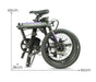 2022 Dahon K One Hub Drive 36V 7 Speed Folding Electric Bike, 20" Wheel - Upzy.com