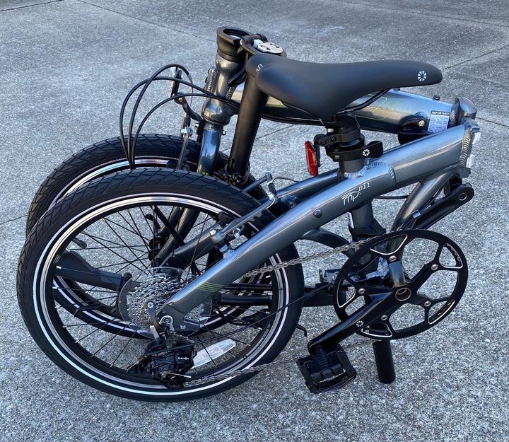 2022 Dahon Mu D11 11 Speed Folding Bike, 20" Wheels - Upzy.com