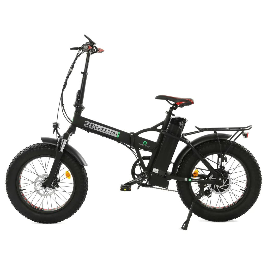 2022 Ecotric FAT20850C Fat Tire 500W 48V 7 Speed Folding Fat Tire Electric Bike - Upzy.com