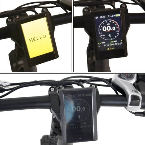 2022 Ecotric FAT20850C Fat Tire 500W 48V 7 Speed Folding Fat Tire Electric Bike - Upzy.com