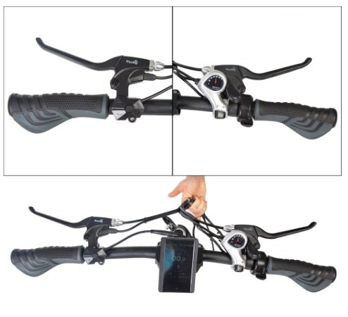 2022 Ecotric FAT20850C Fat Tire 500W 48V 7 Speed Folding Fat Tire Electric Bike - Upzy.com