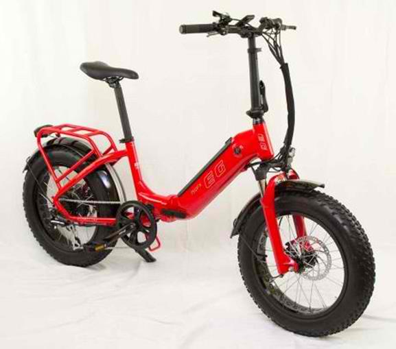 2026 EG Bike Venice 750FX 48V 750W 20” Folding Fat Tire Electric Bike —