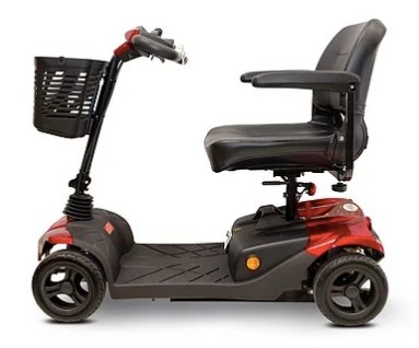 2022 EWheels EW-M41 4-Wheel Lightweight Rear Suspension Mobility Scooter - Upzy.com