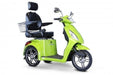 2022 EWheels EW36 SLOWPOKE GRNCM 3 Wheel Mobility Electric Scooter, Electromagnetic Brakes - Upzy.com