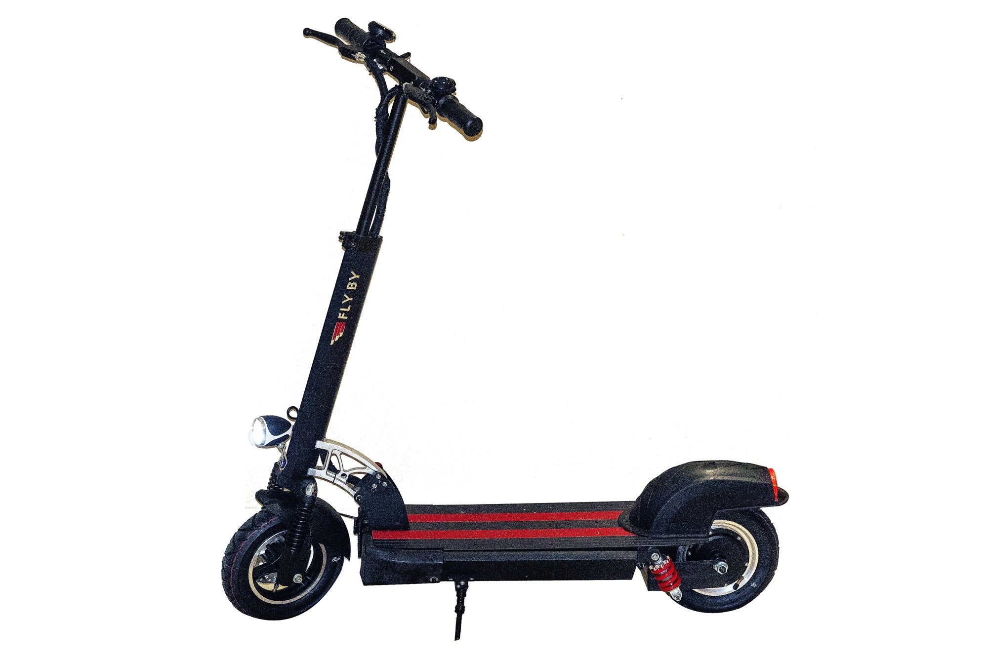 2022 Green Bike USA GB FLYBY 500W 48V Folding Suspension Electric Scooter, Removable Seat - Upzy.com