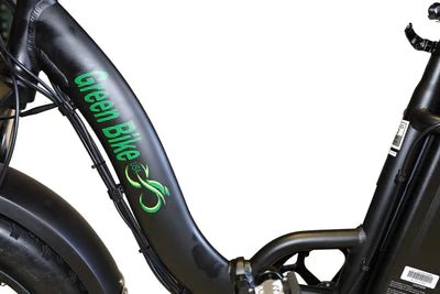 2024 Green Bike GB750 LOW STEP FT Fat Tire 48V Folding Electric
