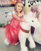 2022 Pony Cycle Ux-Series UNICORN WHITE HOOF Ride-On Kids Riding Toy Horse - Upzy.com