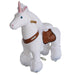 2022 Pony Cycle Ux-Series UNICORN WHITE HOOF Ride-On Kids Riding Toy Horse - Upzy.com