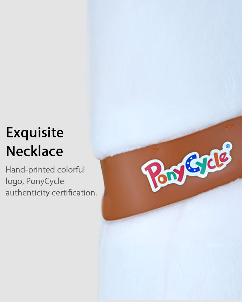 2022 Pony Cycle Ux-Series UNICORN WHITE HOOF Ride-On Kids Riding Toy Horse - Upzy.com