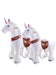 2022 Pony Cycle Ux-Series UNICORN WHITE HOOF Ride-On Kids Riding Toy Horse - Upzy.com