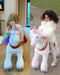 2022 Pony Cycle Ux-Series UNICORN WHITE HOOF Ride-On Kids Riding Toy Horse - Upzy.com
