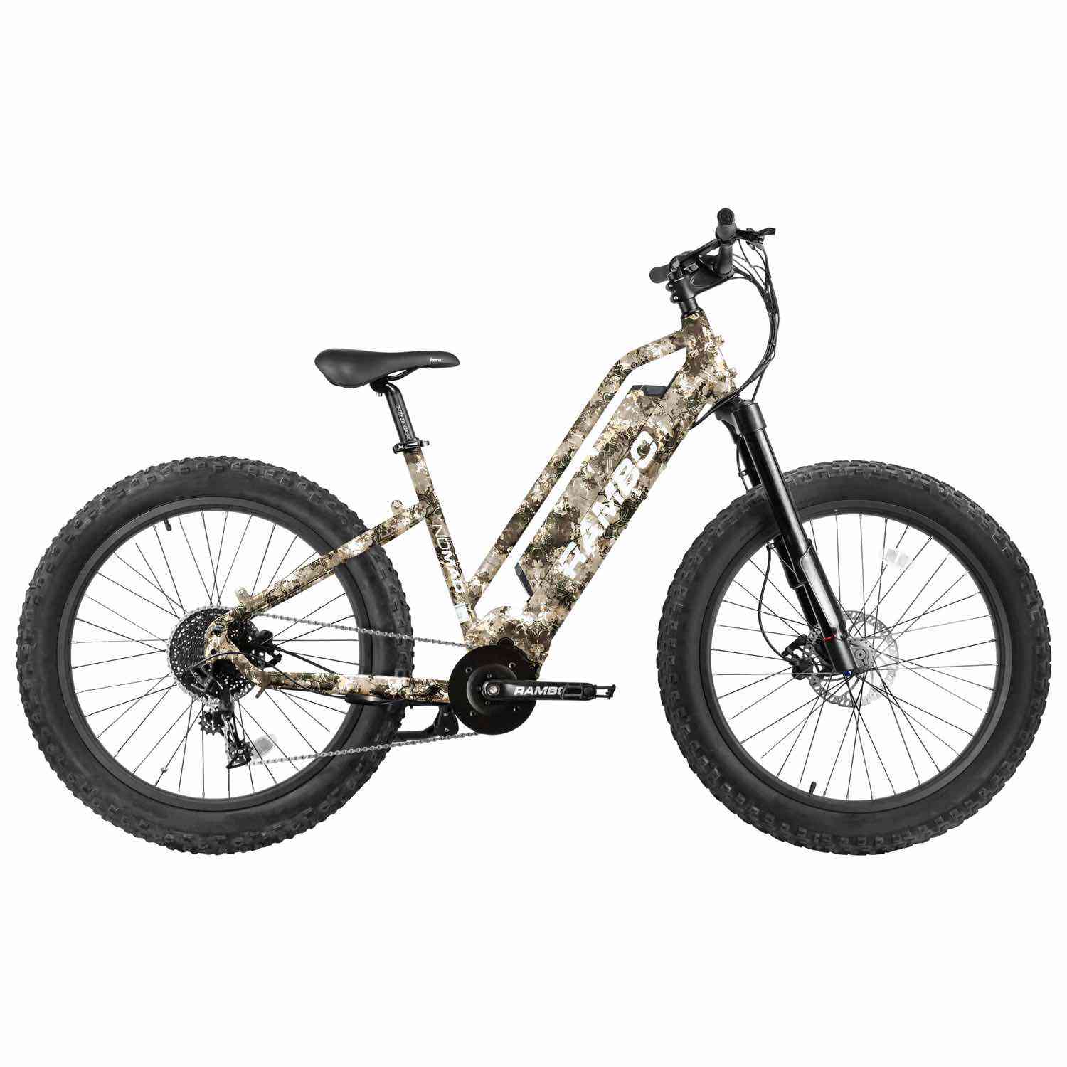 2022 Rambo NOMAD STEP THROUGH 750 XPST Mid Drive Fat Tire Electric Bike - Upzy.com