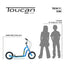 2022 Toucan 12" Kick Bike Dog Scooter, Spoke Wheels, 99121 - Upzy.com