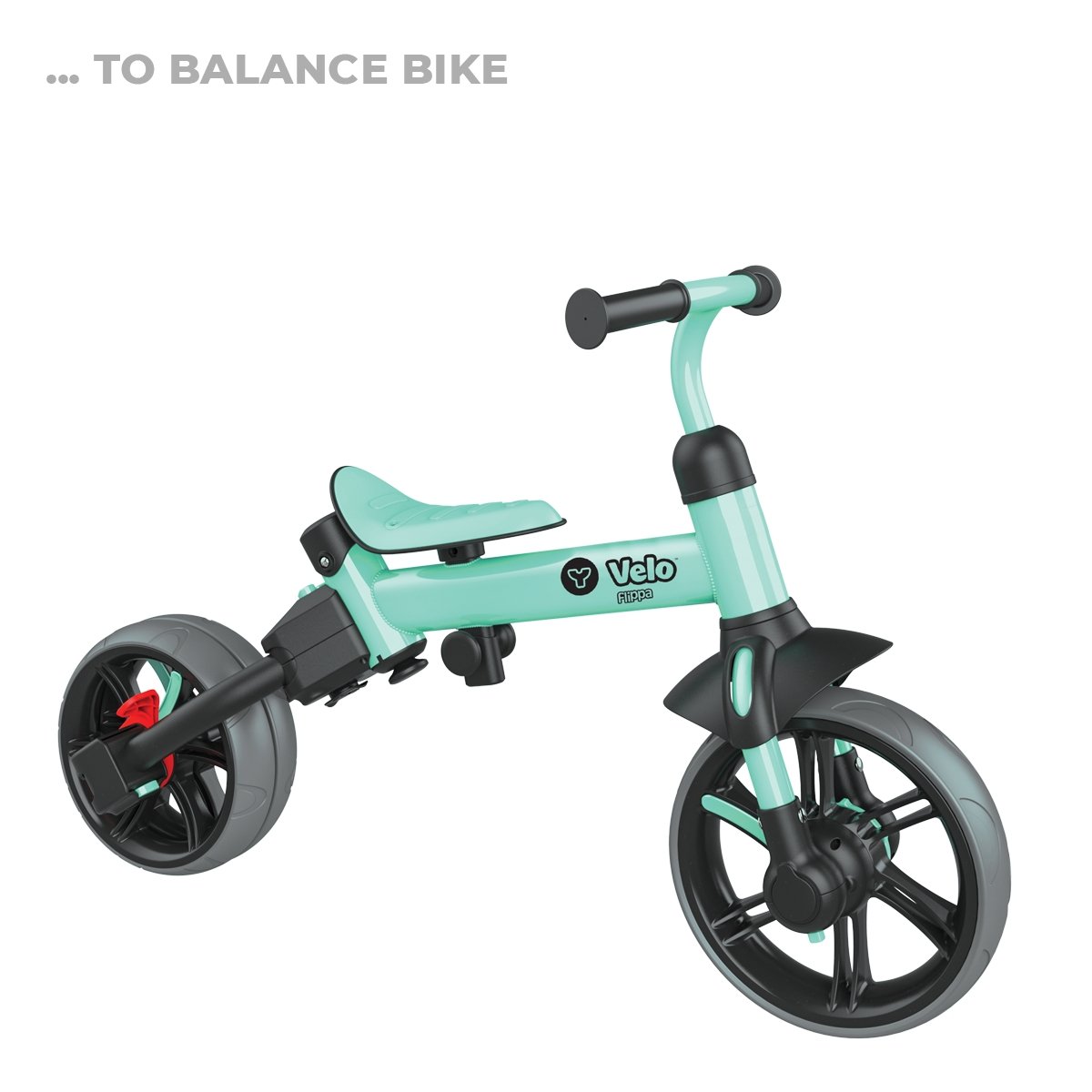Globber 4 in 1 Trike Explorer - Transforms into a Balance Bike  4 Modes  from Assisted Tricycle with Push Handle to a Toddler Bike with Training  Wheels and a Two Wheel