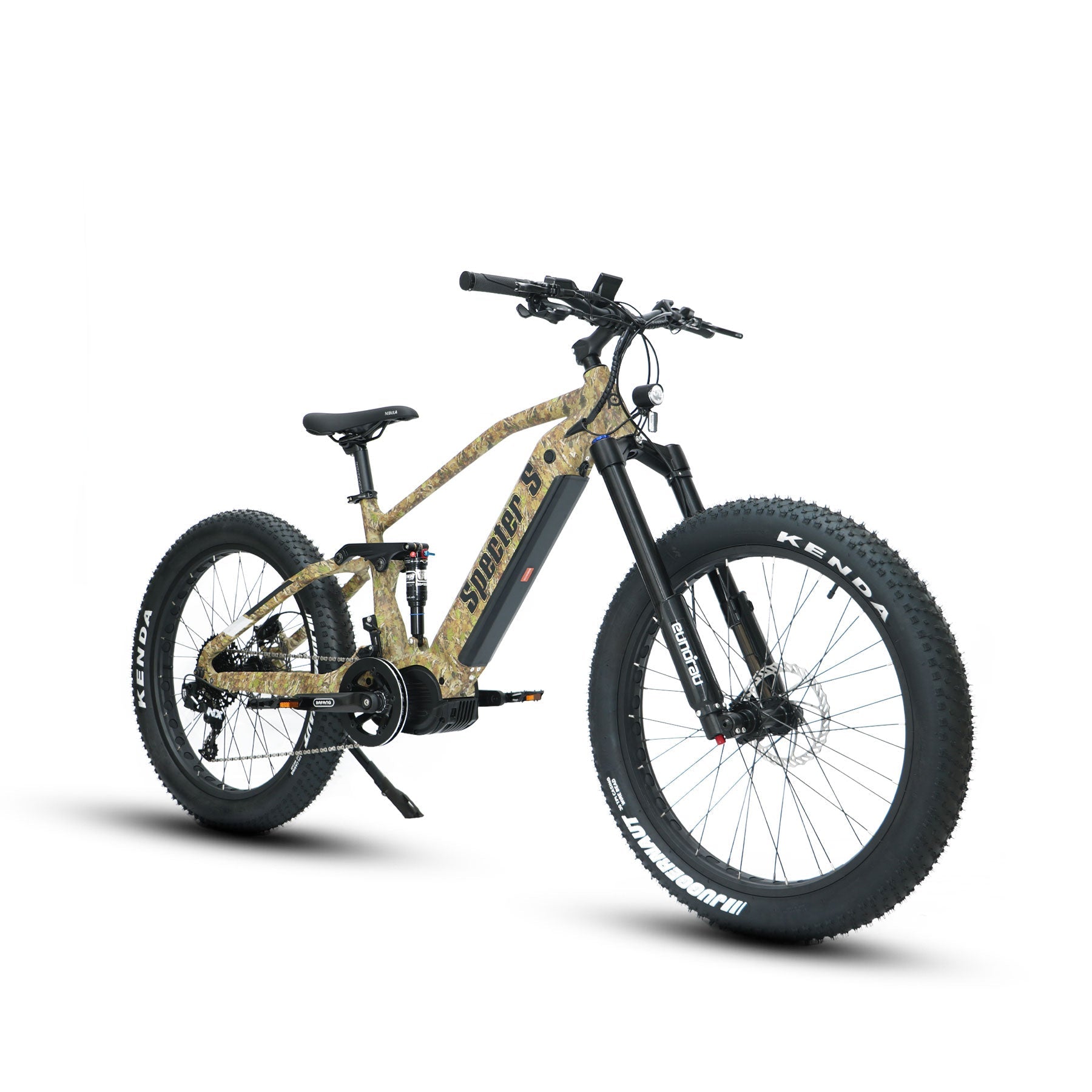 2023 BTN Eunorau SPECTER S 1000W 48V Fat Tire Electric Mountain Hunting Bike - Upzy.com