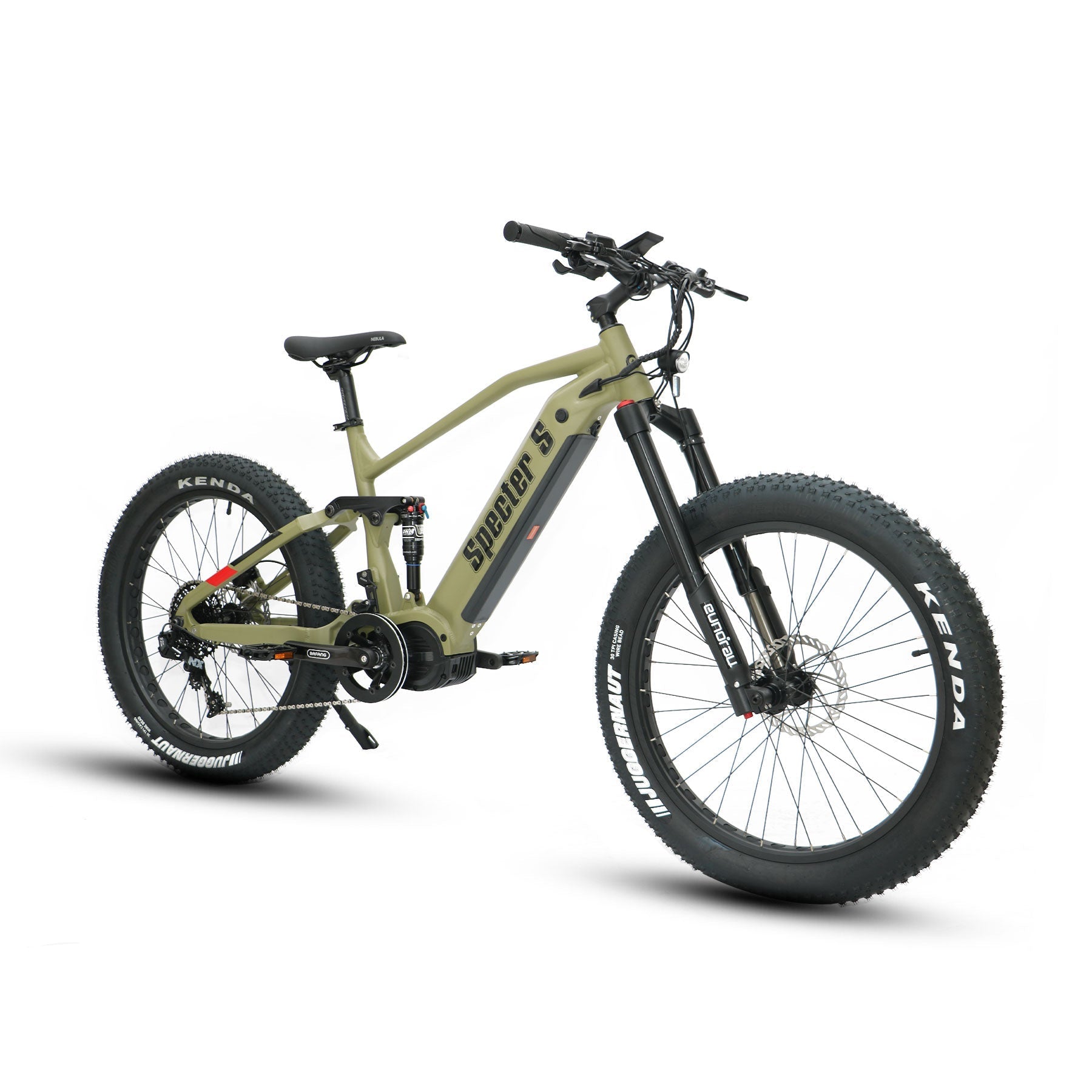 2023 BTN Eunorau SPECTER S 1000W 48V Fat Tire Electric Mountain Hunting Bike - Upzy.com