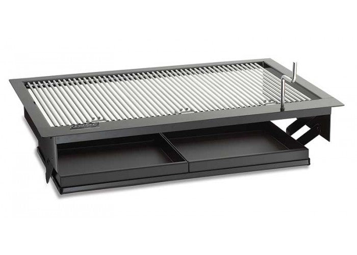 Fire Magic Firemaster Charcoal Countertop 30x18-Inch Grill 3324