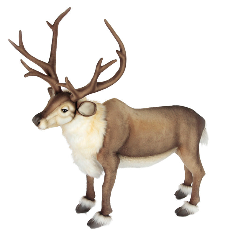 Hansa Creations Nordic Deer 28"H Stuffed Animal Plush Toy 6860
