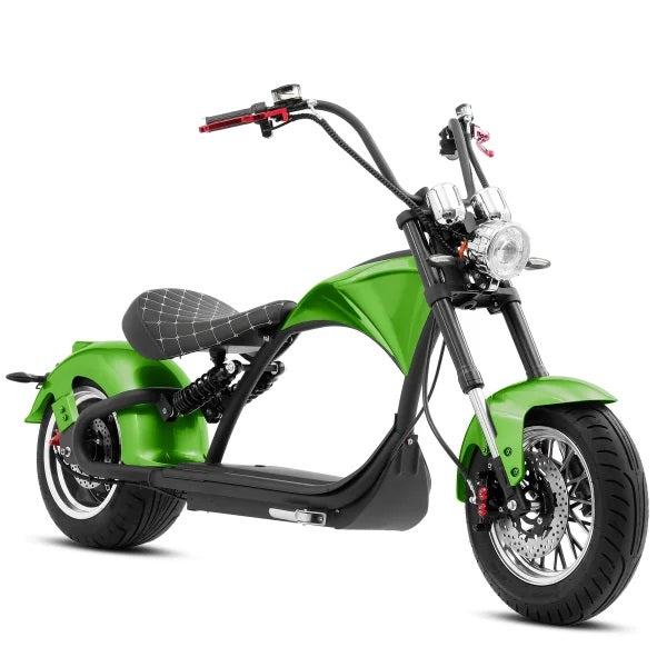 LinksEride M1P Citycoco 2000W 60V 30Ah Full Suspension Fat Tire Lithium Electric Scooter