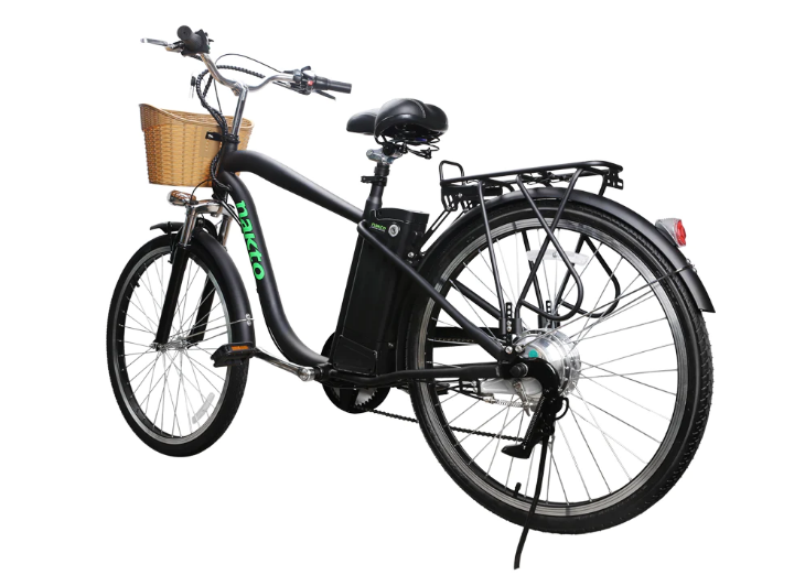 2024 Nakto CAMEL 350W MEN'S 26" 36V 10Ah City Commuter 6 Speed Electric Bike