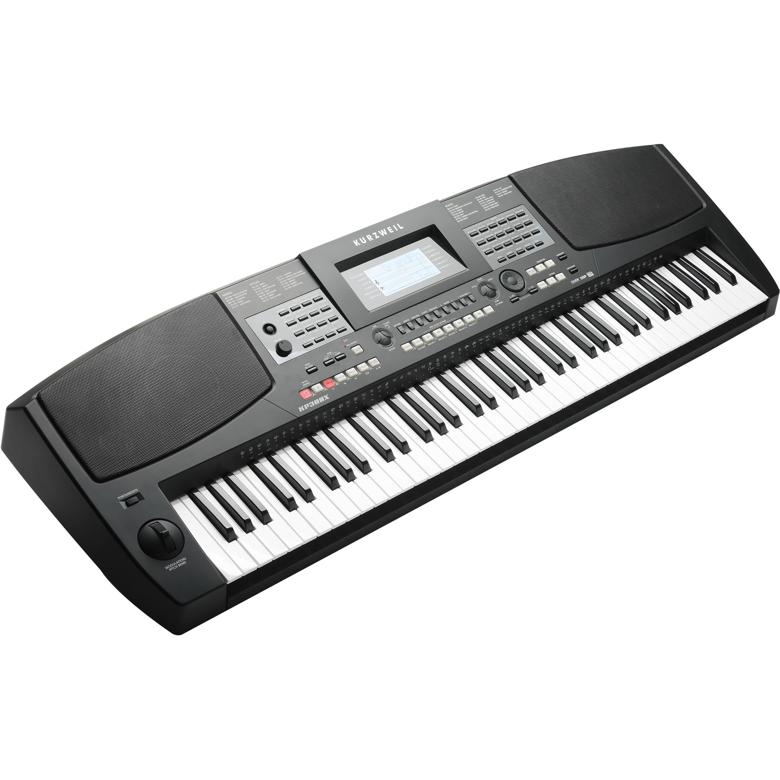 Kurzweil KP300X 76 -Note Portable Arranger Electronic Keyboard
