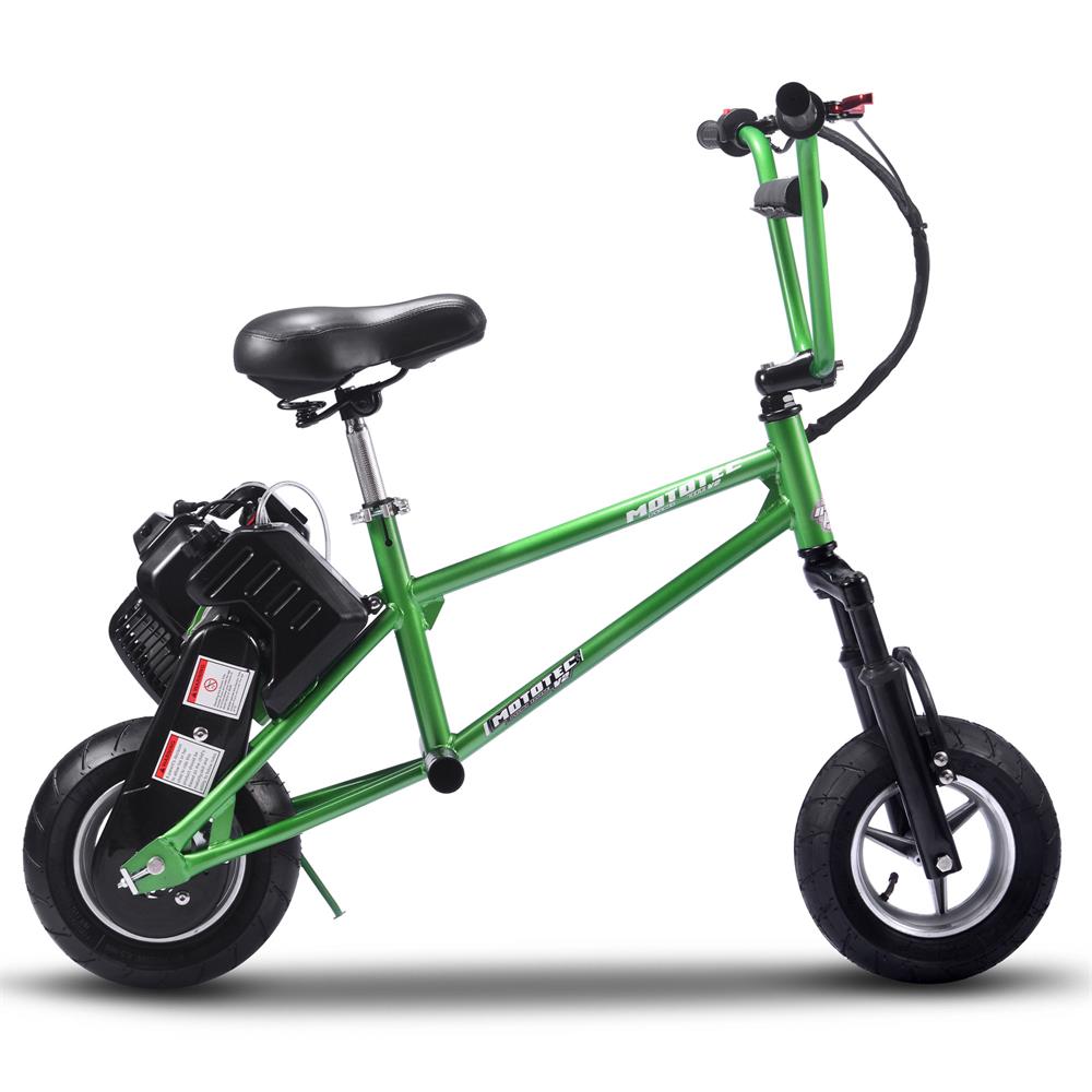 MotoTec 49cc 2-Stroke V2 Kids EPA Approved Gas Mini Bike Scooter