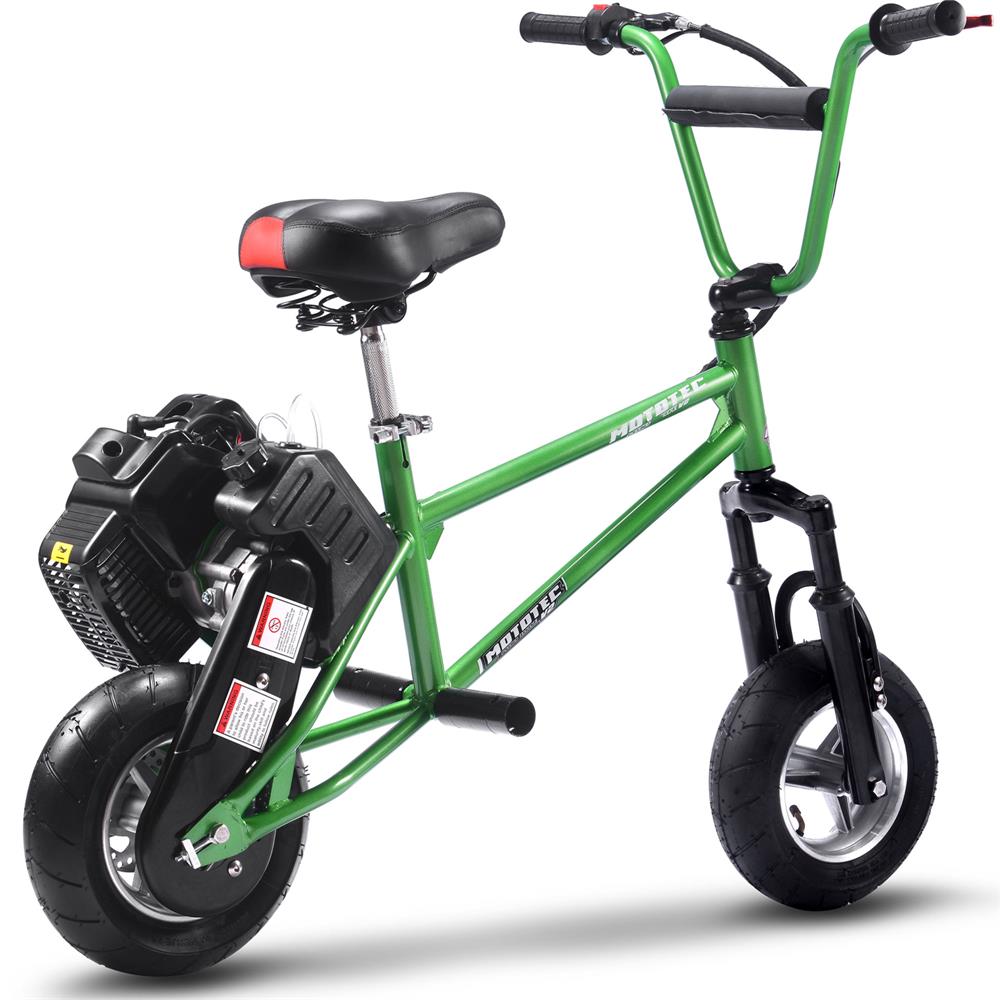 MotoTec 49cc 2-Stroke V2 Kids EPA Approved Gas Mini Bike Scooter