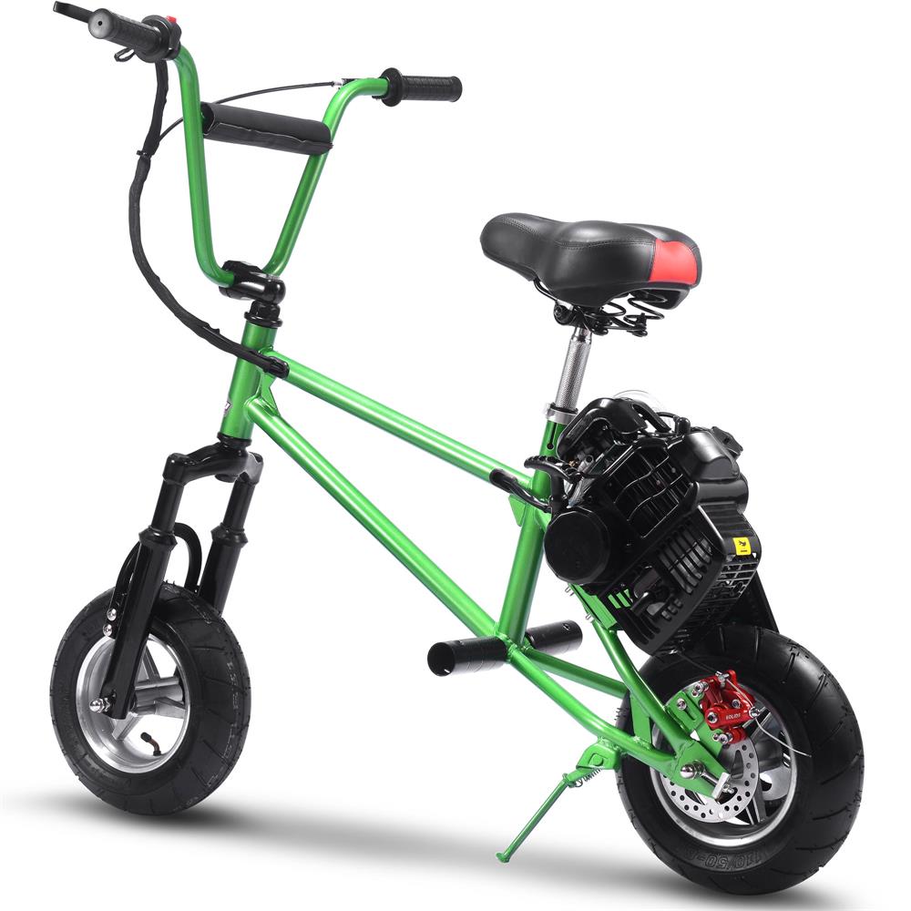 MotoTec 49cc 2-Stroke V2 Kids EPA Approved Gas Mini Bike Scooter