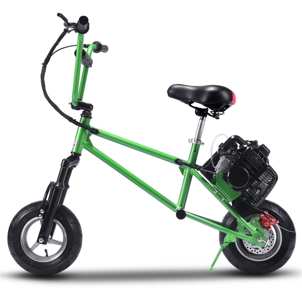 MotoTec 49cc 2-Stroke V2 Kids EPA Approved Gas Mini Bike Scooter