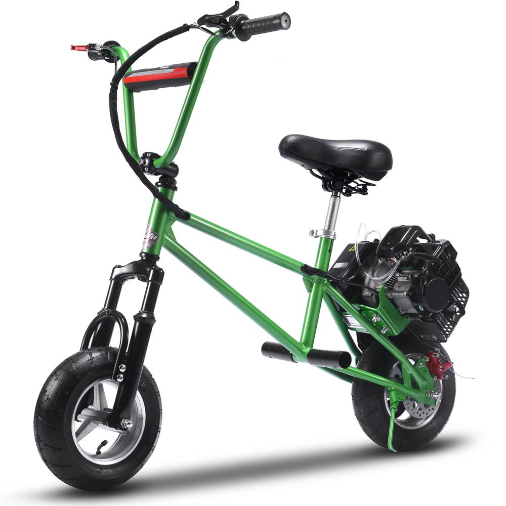MotoTec 49cc 2-Stroke V2 Kids EPA Approved Gas Mini Bike Scooter