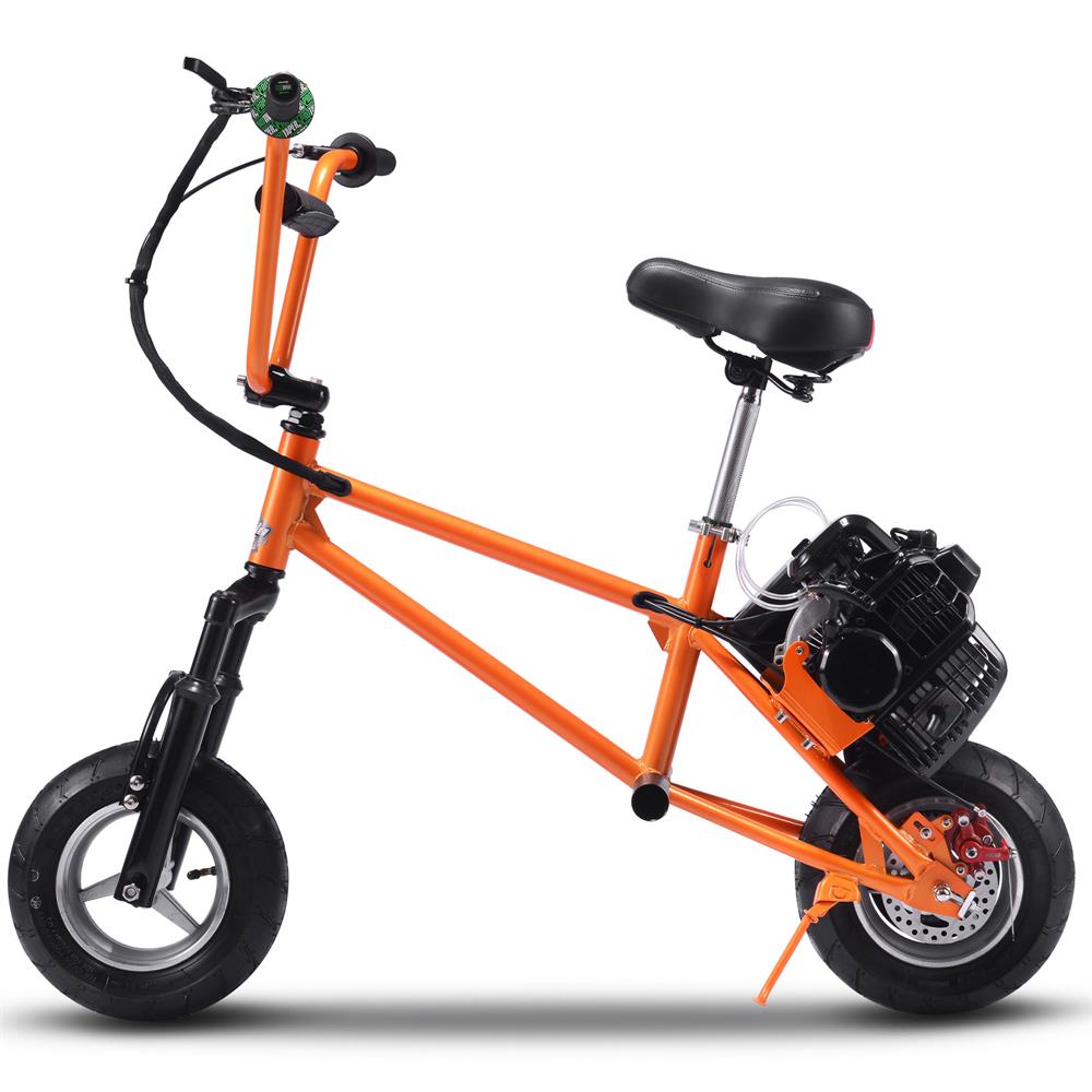 MotoTec 49cc 2-Stroke V2 Kids EPA Approved Gas Mini Bike Scooter