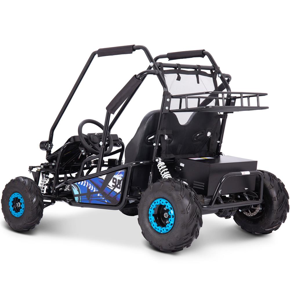 MotoTec Mud Monster XL 2000W 60V ELECTRIC Full Suspension Kids' Go-Kart