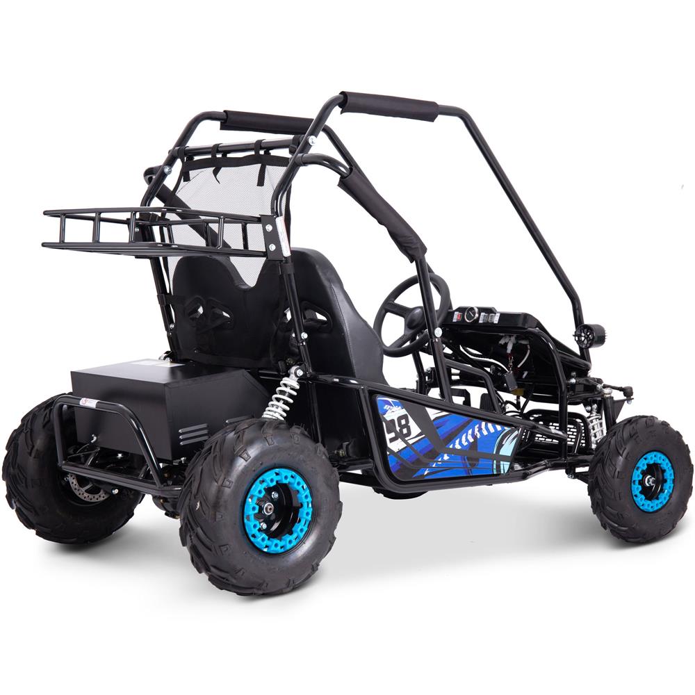 MotoTec Mud Monster XL 2000W 60V ELECTRIC Full Suspension Kids' Go-Kart