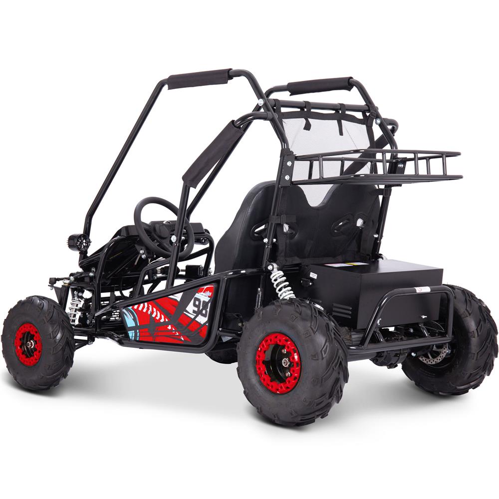 MotoTec Mud Monster XL 2000W 60V ELECTRIC Full Suspension Kids' Go-Kart