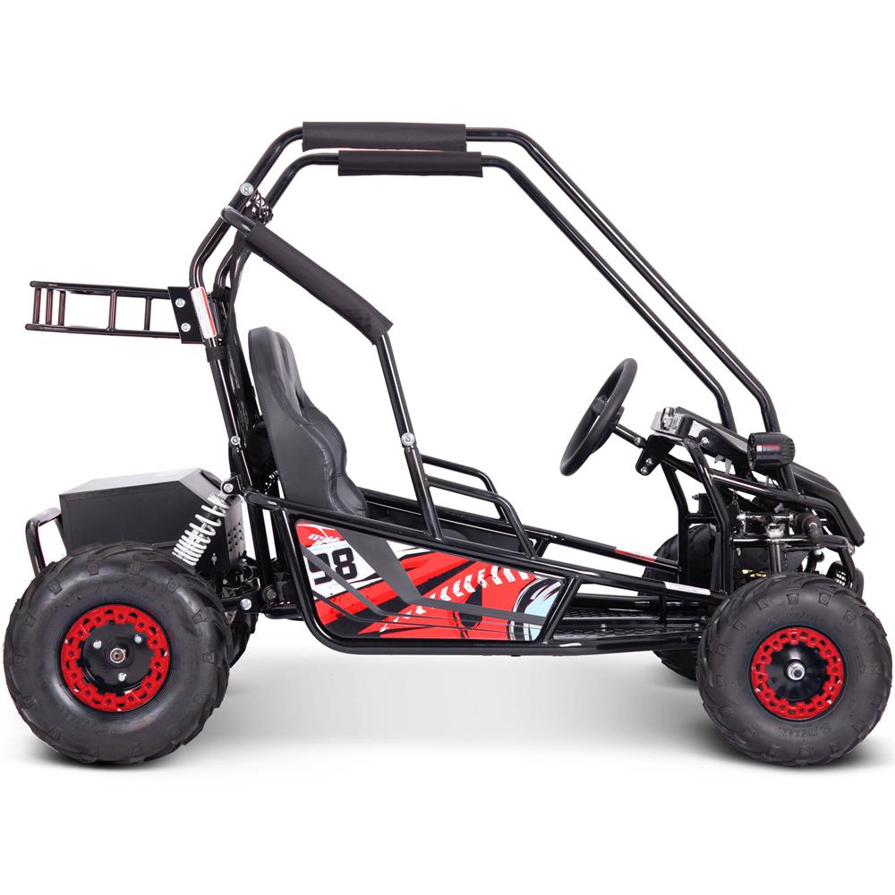 MotoTec Mud Monster XL 2000W 60V ELECTRIC Full Suspension Kids' Go-Kart