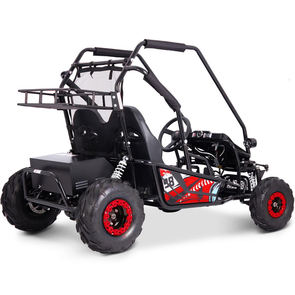 MotoTec Mud Monster XL 2000W 60V ELECTRIC Full Suspension Kids' Go-Kart