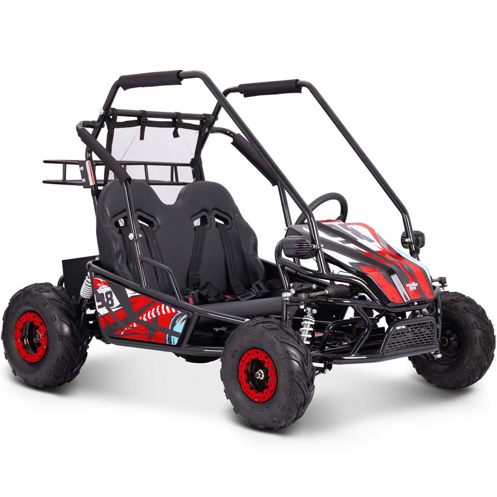 MotoTec Mud Monster XL 2000W 60V ELECTRIC Full Suspension Kids' Go-Kart