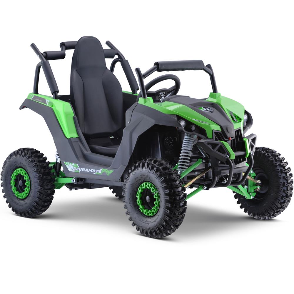 MotoTec RAIDER 1200W 48V Full Suspension Kids' Electric Utility Vehicle UTV