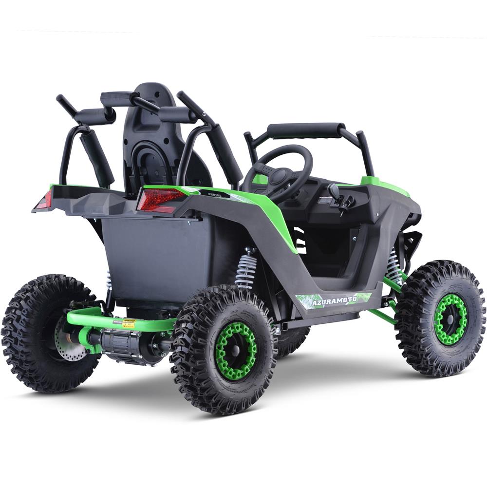 MotoTec RAIDER 1200W 48V Full Suspension Kids' Electric Utility Vehicle UTV